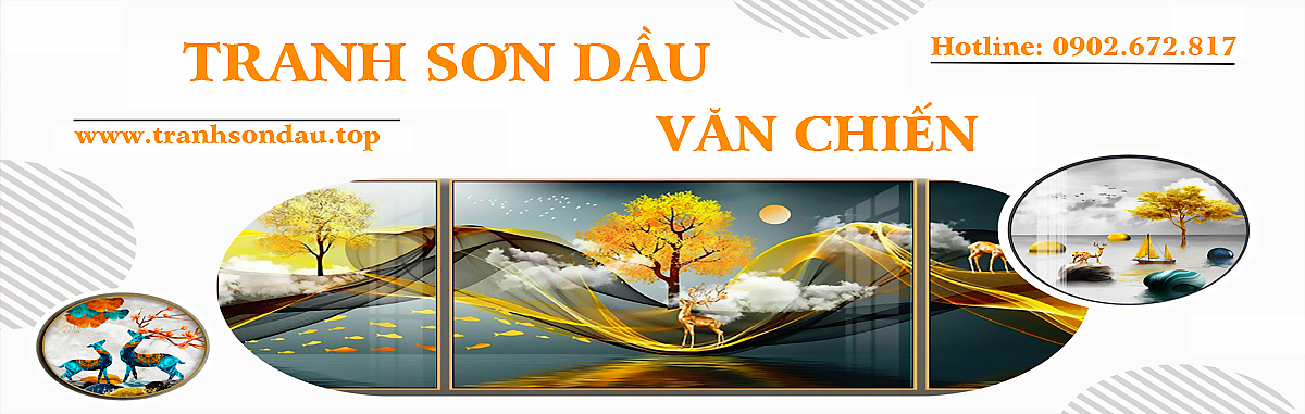 banner tranh son dau van chien